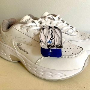 *NEW* Spira 8.5 Womens Classic Walker SWW202-D White Walking Shoes Comfortable